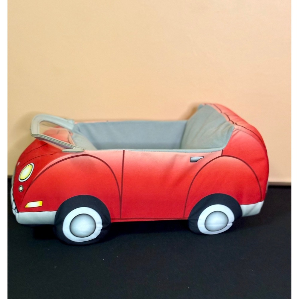 Build-A-Bear Workshop Red Convertible Plush Car Carrier Stuffed Animal Accessory